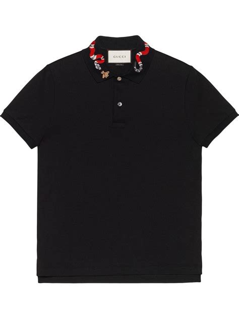 t shirt gucci serpent|Gucci polo shirts for men.